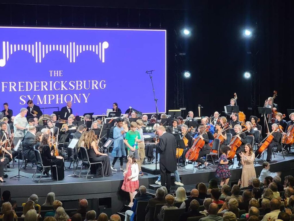 Fredericksburg Symphony audience moment
