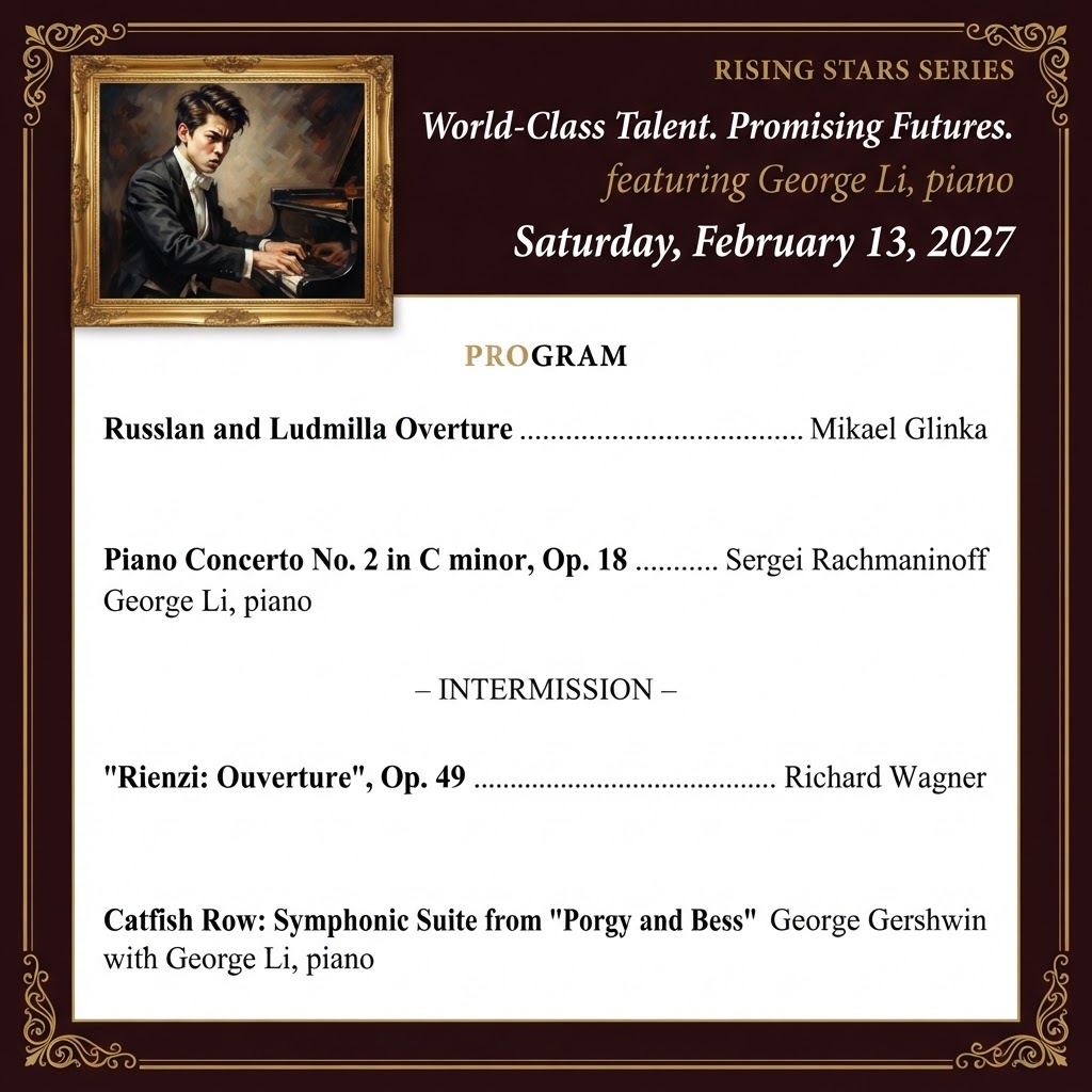 Rachmaninoff Piano Concerto No.&nbsp;2 in C&nbsp;minor — full program