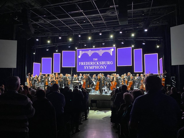 Fredericksburg Symphony audience moment
