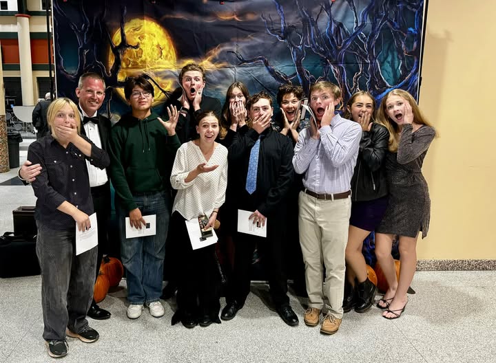 High school students at a FSO Halloween show